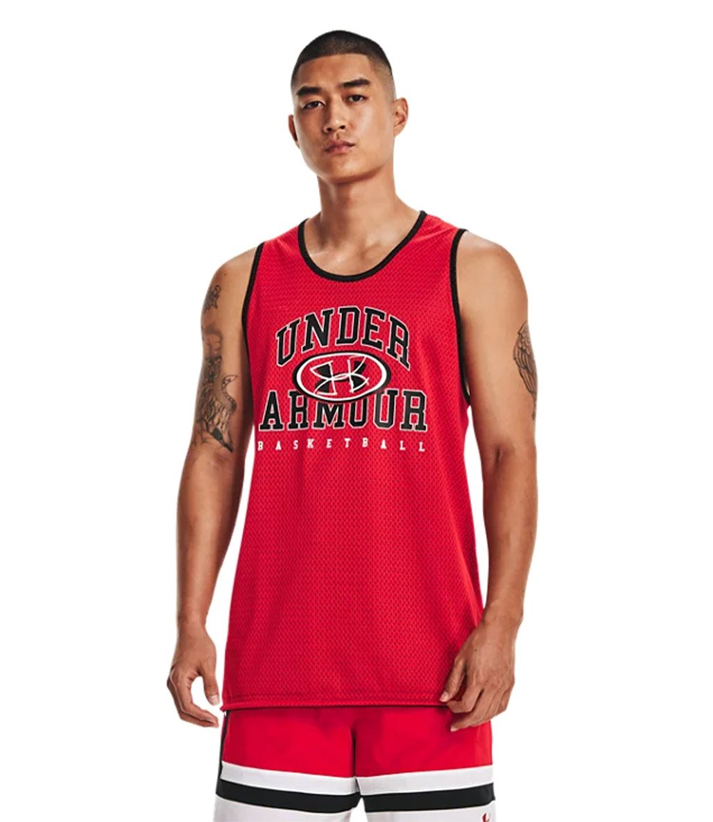 Under Armour Baseline Reversible Atlet Kırmızı Siyah
