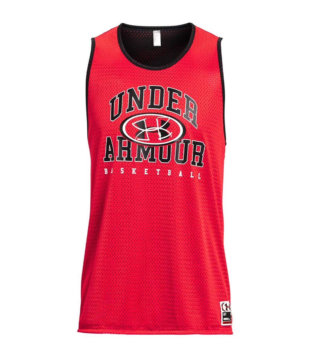 Under Armour Baseline Reversible Atlet Kırmızı Siyah
