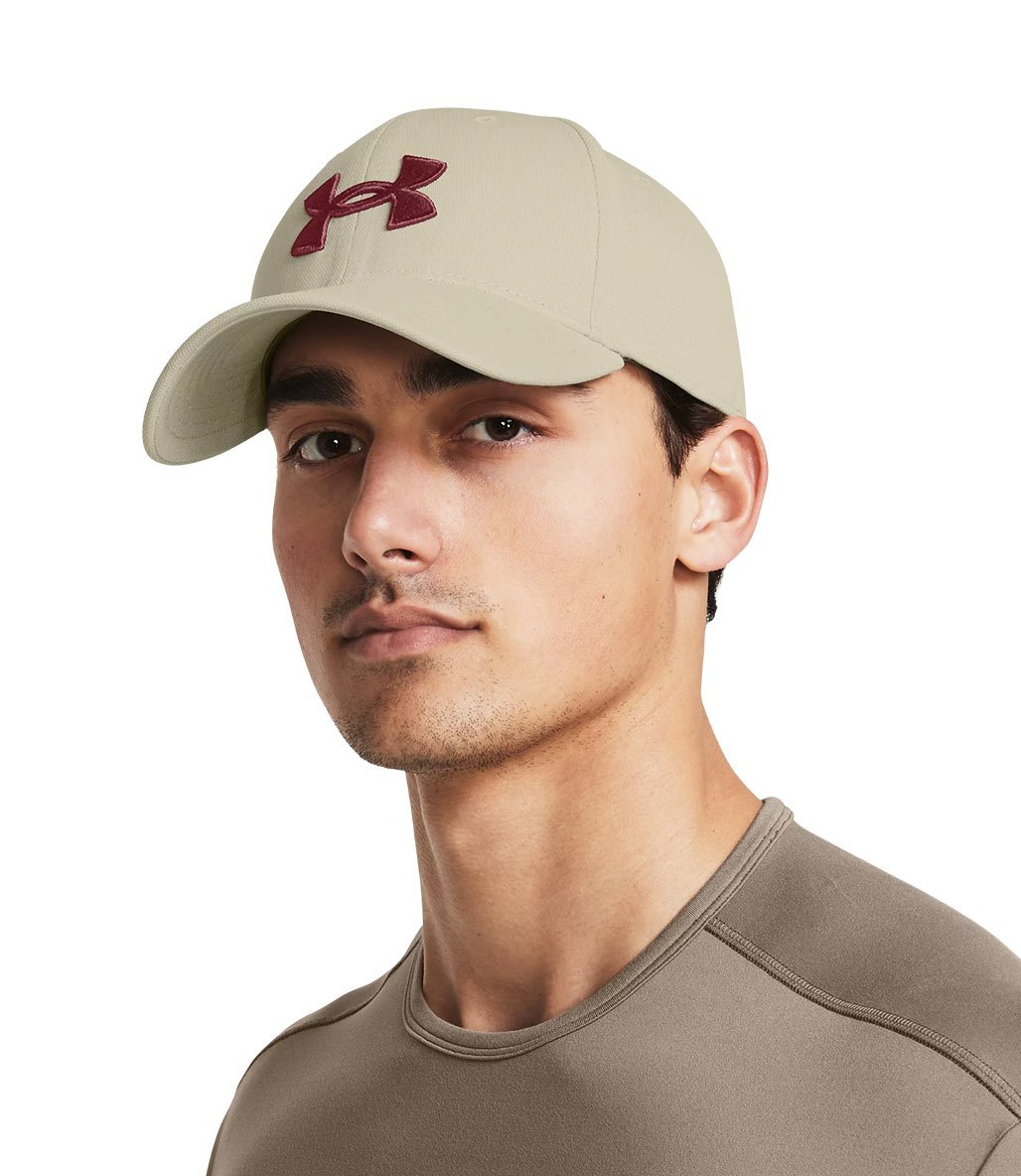 Under Armour Blitzing Şapka Bej Bordo