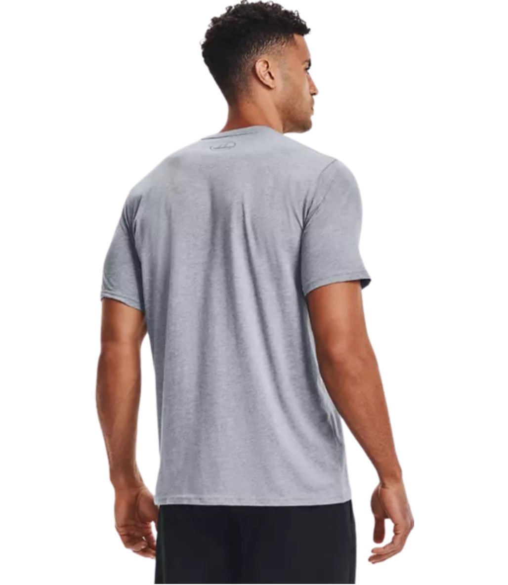 Under Armour Boxed Sportstyle Kısa Kollu T-Shirt Gri