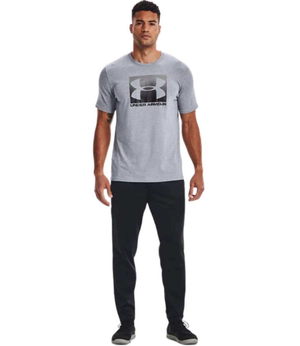 Under Armour Boxed Sportstyle Kısa Kollu T-Shirt Gri
