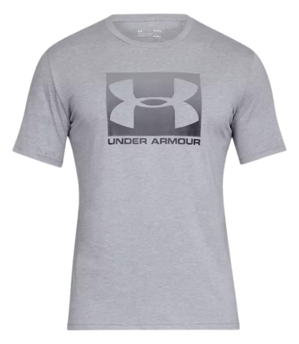 Under Armour Boxed Sportstyle Kısa Kollu T-Shirt Gri