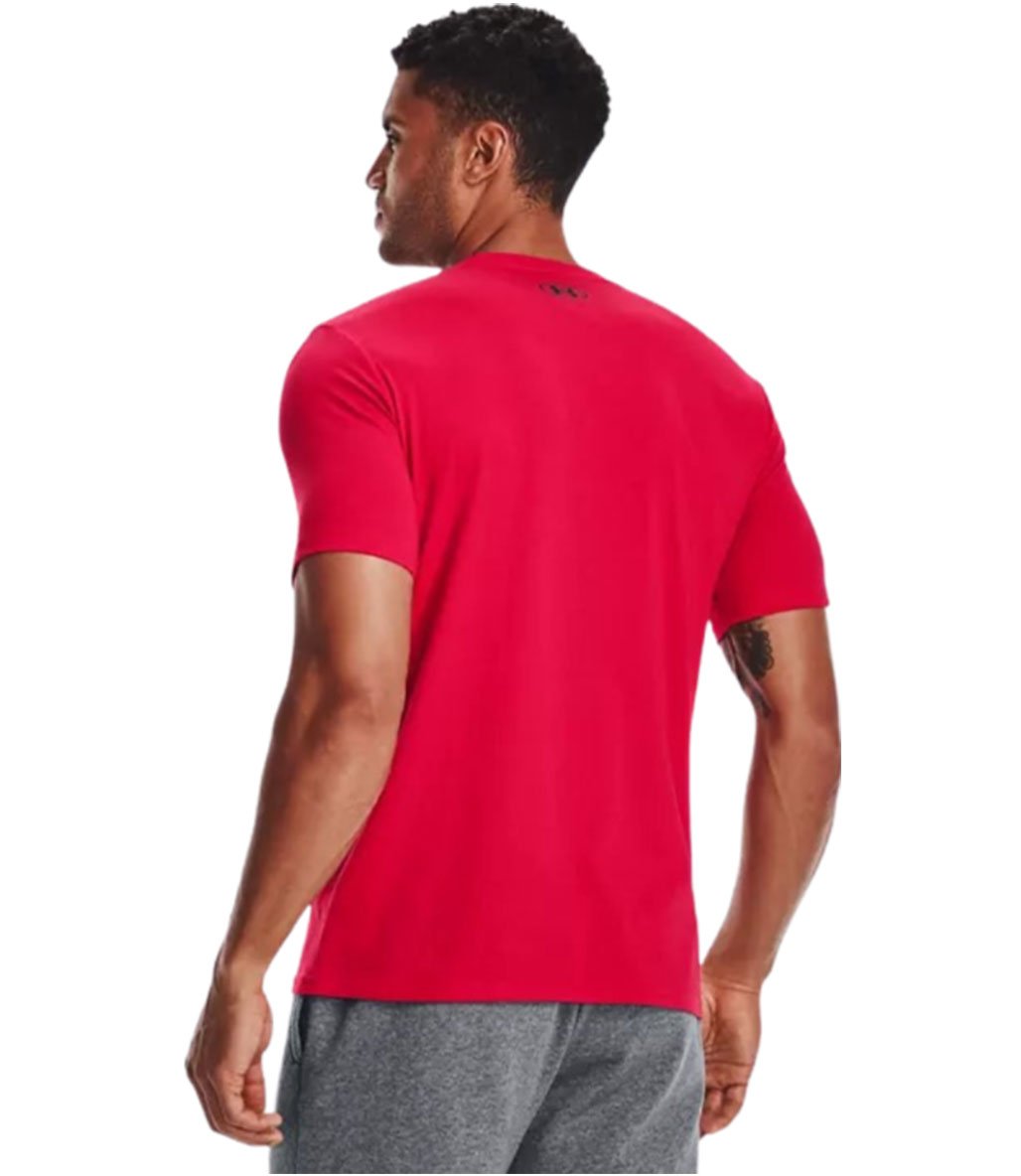 Under Armour Boxed Sportstyle Kısa Kollu T-Shirt Kırmızı