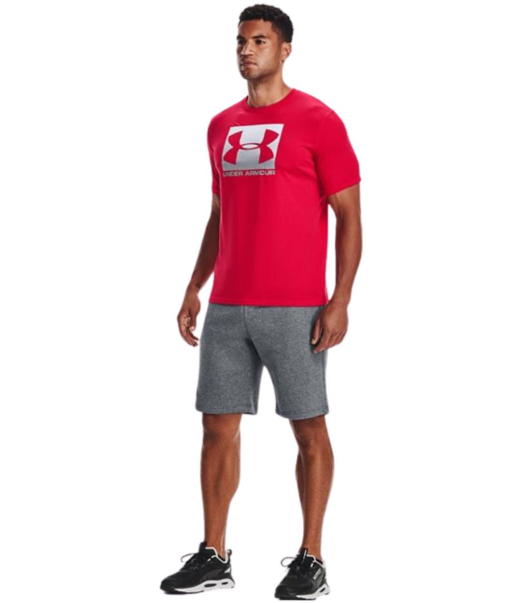 Under Armour Boxed Sportstyle Kısa Kollu T-Shirt Kırmızı