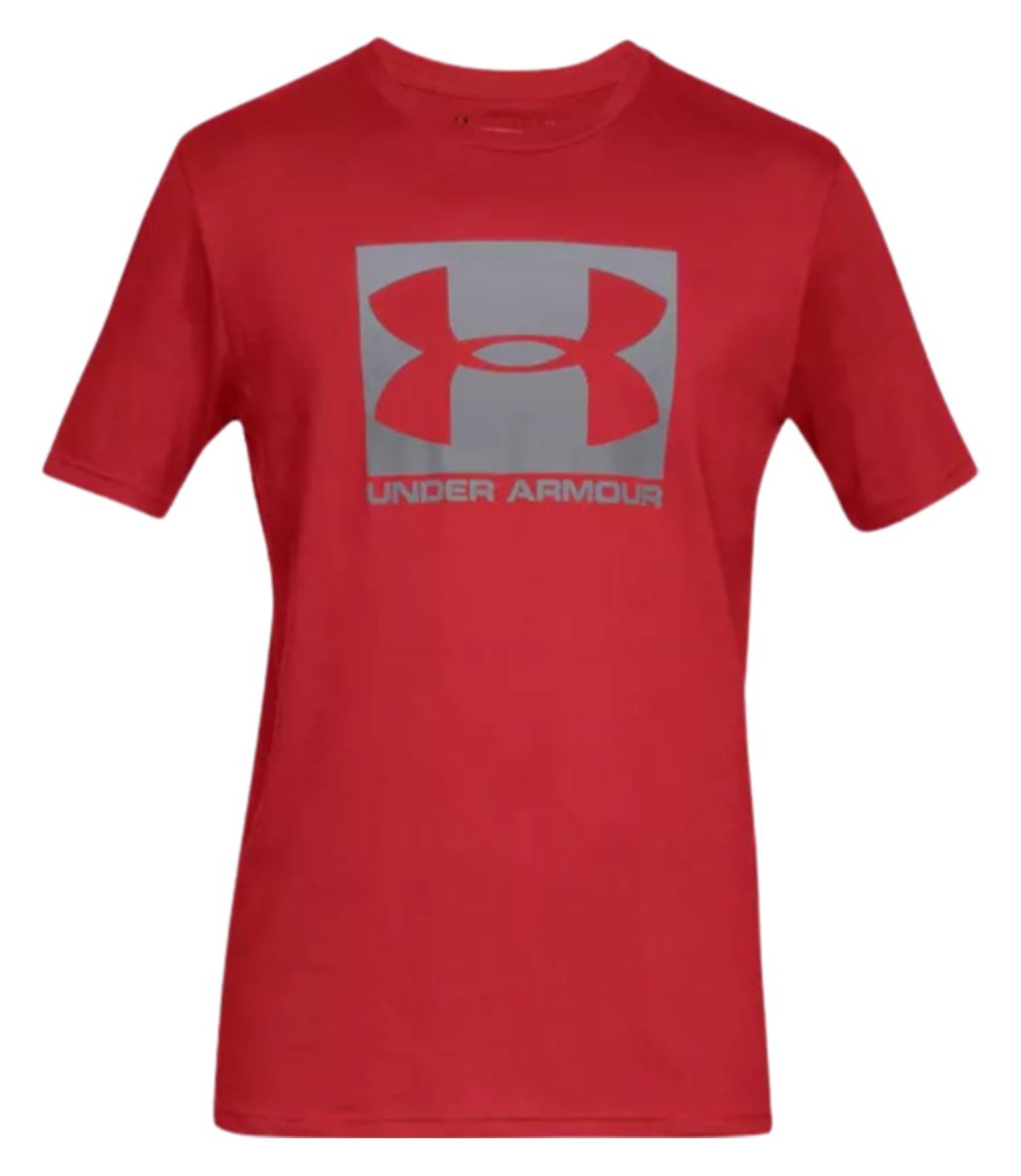 Under Armour Boxed Sportstyle Kısa Kollu T-Shirt Kırmızı