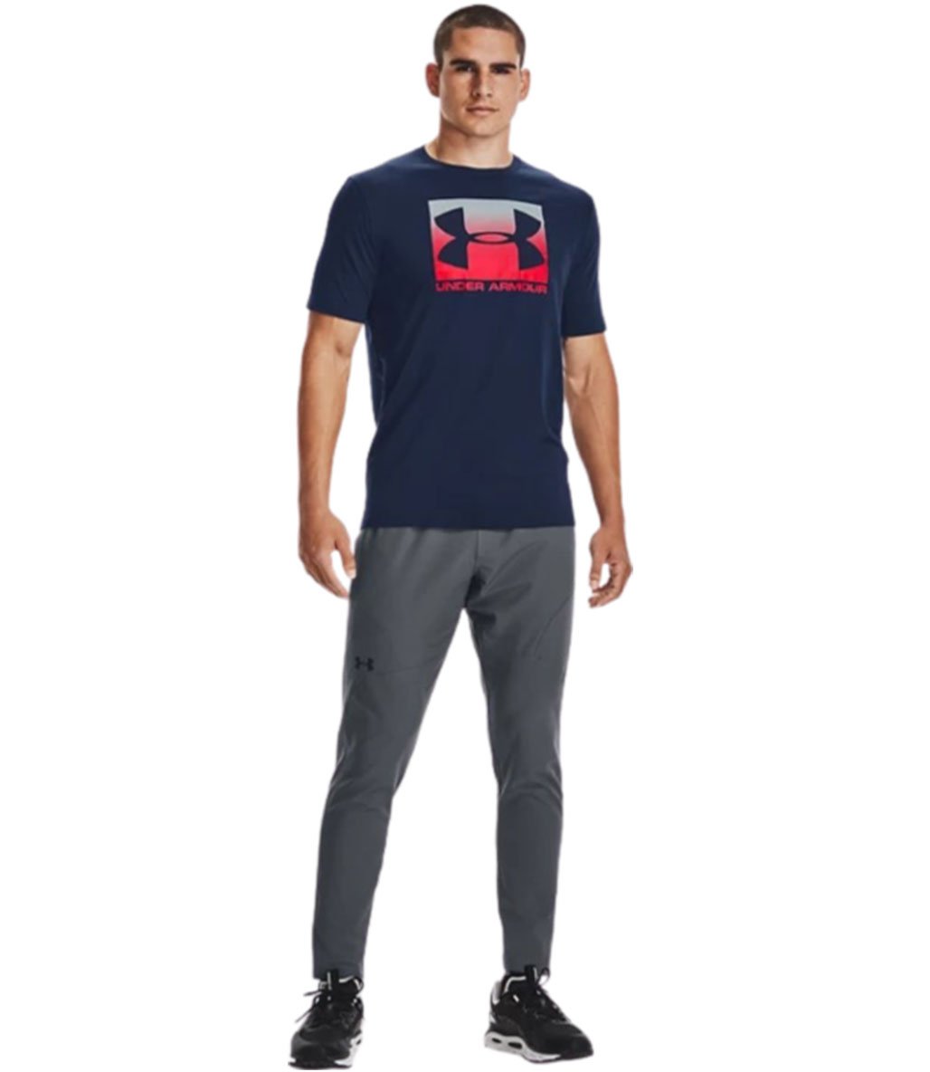 Under Armour Boxed Sportstyle Kısa Kollu T-Shirt Lacivert