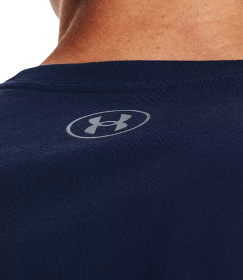 Under Armour Boxed Sportstyle Kısa Kollu T-Shirt Lacivert