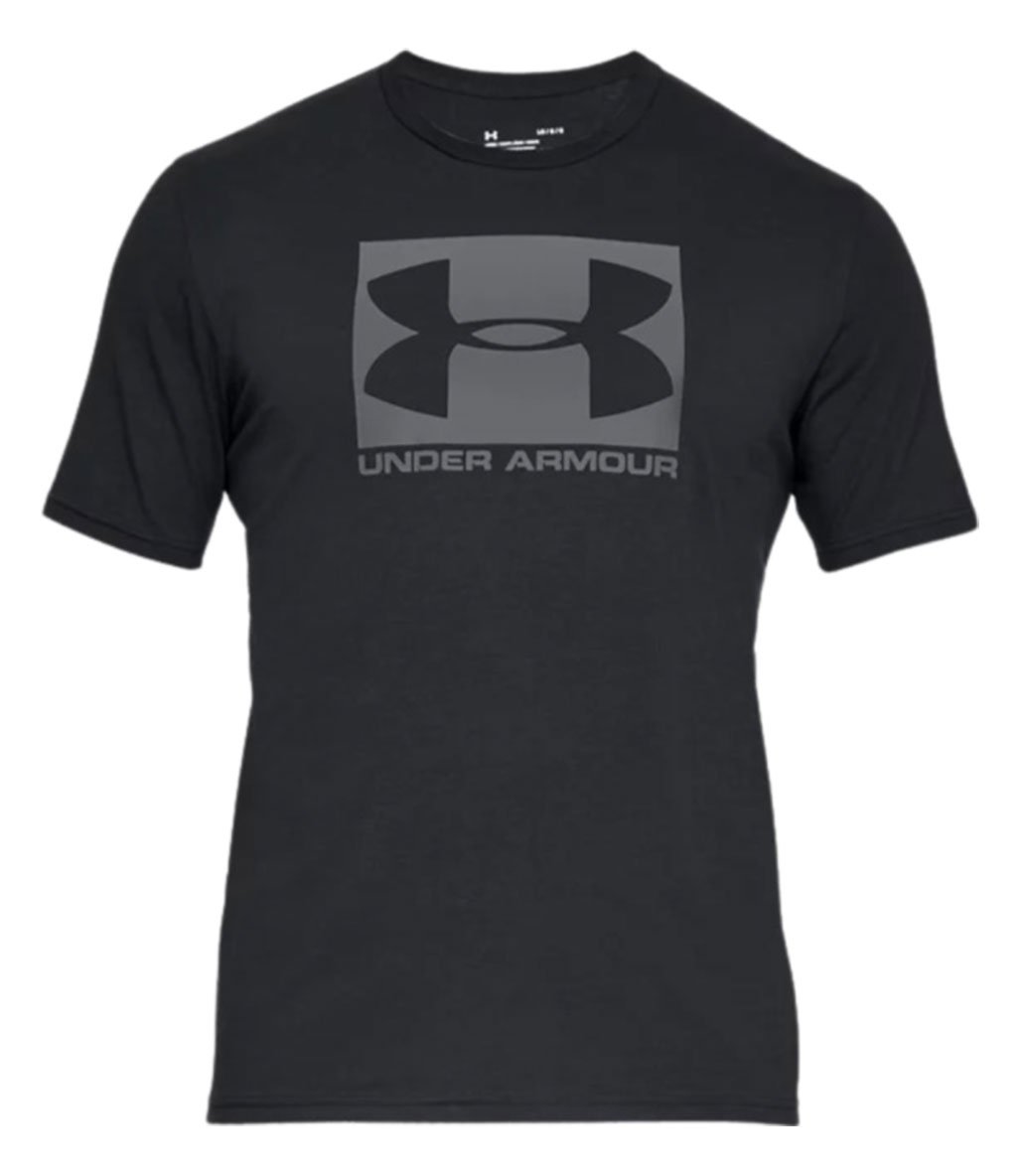 Under Armour Boxed Sportstyle Kısa Kollu T-Shirt Siyah