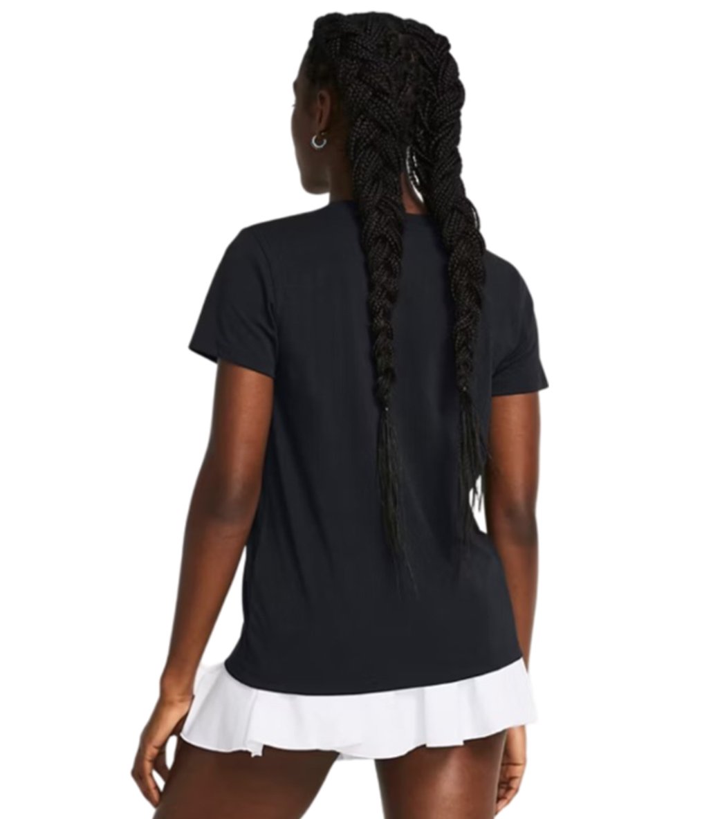 Under Armour Campus Core Kadın Kısa Kollu T-Shirt Siyah