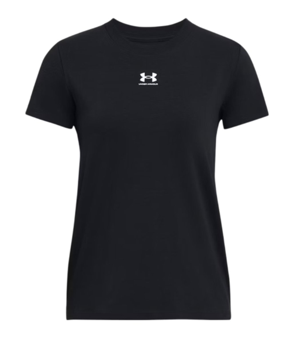 Under Armour Campus Core Kadın Kısa Kollu T-Shirt Siyah