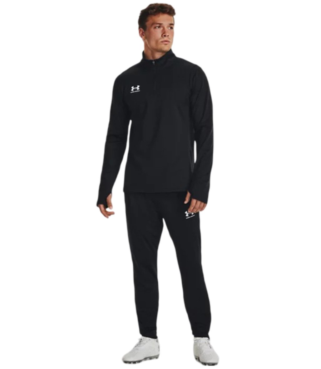 Under Armour Challenger Midlayer Yarım Fermuarlı Sweatshirt Siyah