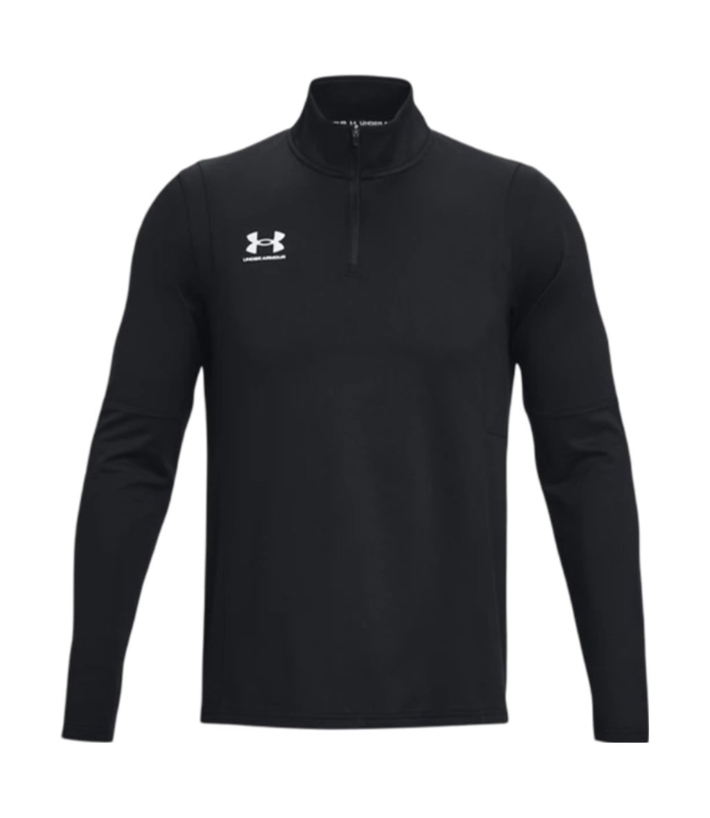 Under Armour Challenger Midlayer Yarım Fermuarlı Sweatshirt Siyah
