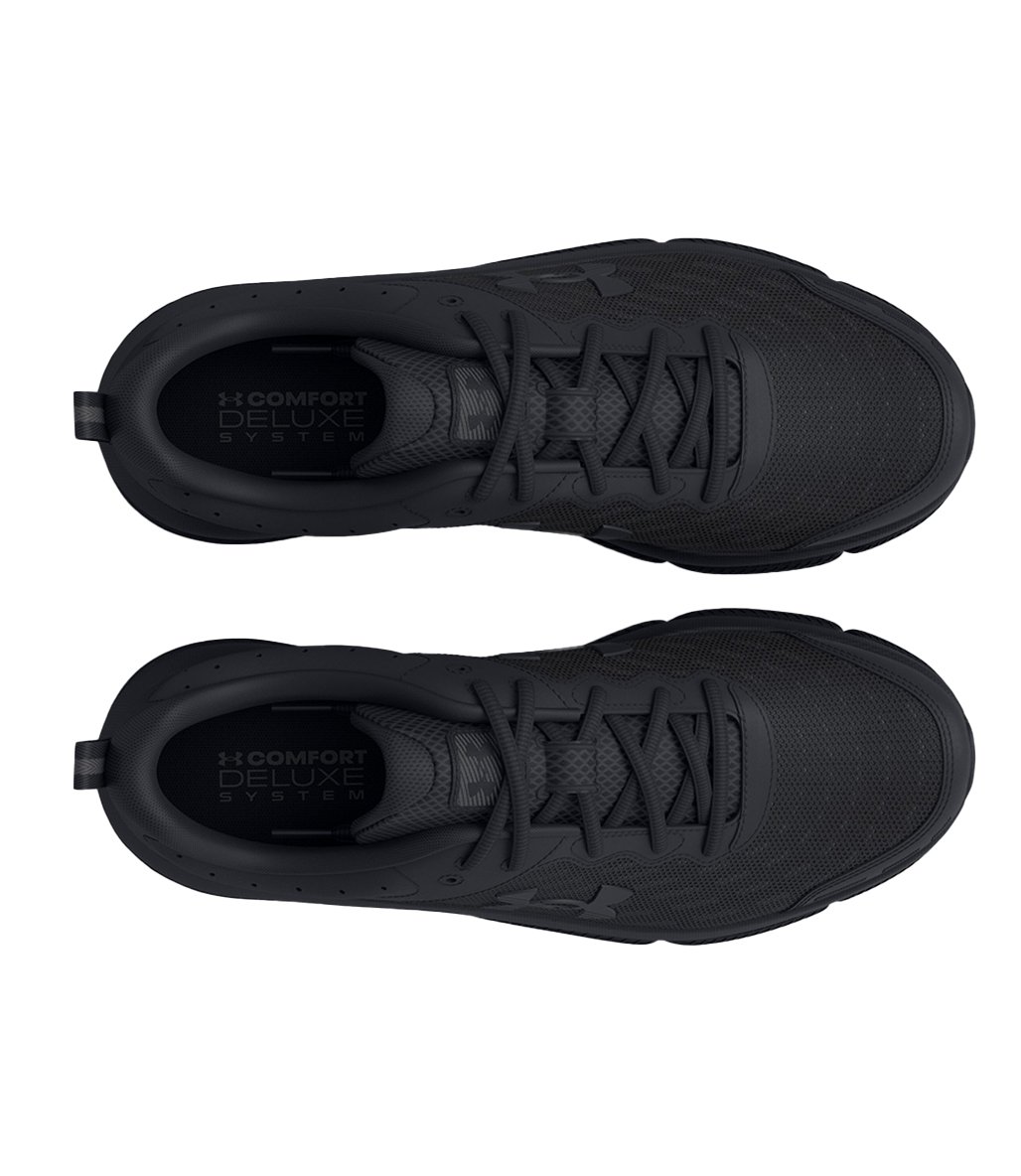 Under Armour Charged Assert 10 Ayakkabı Siyah