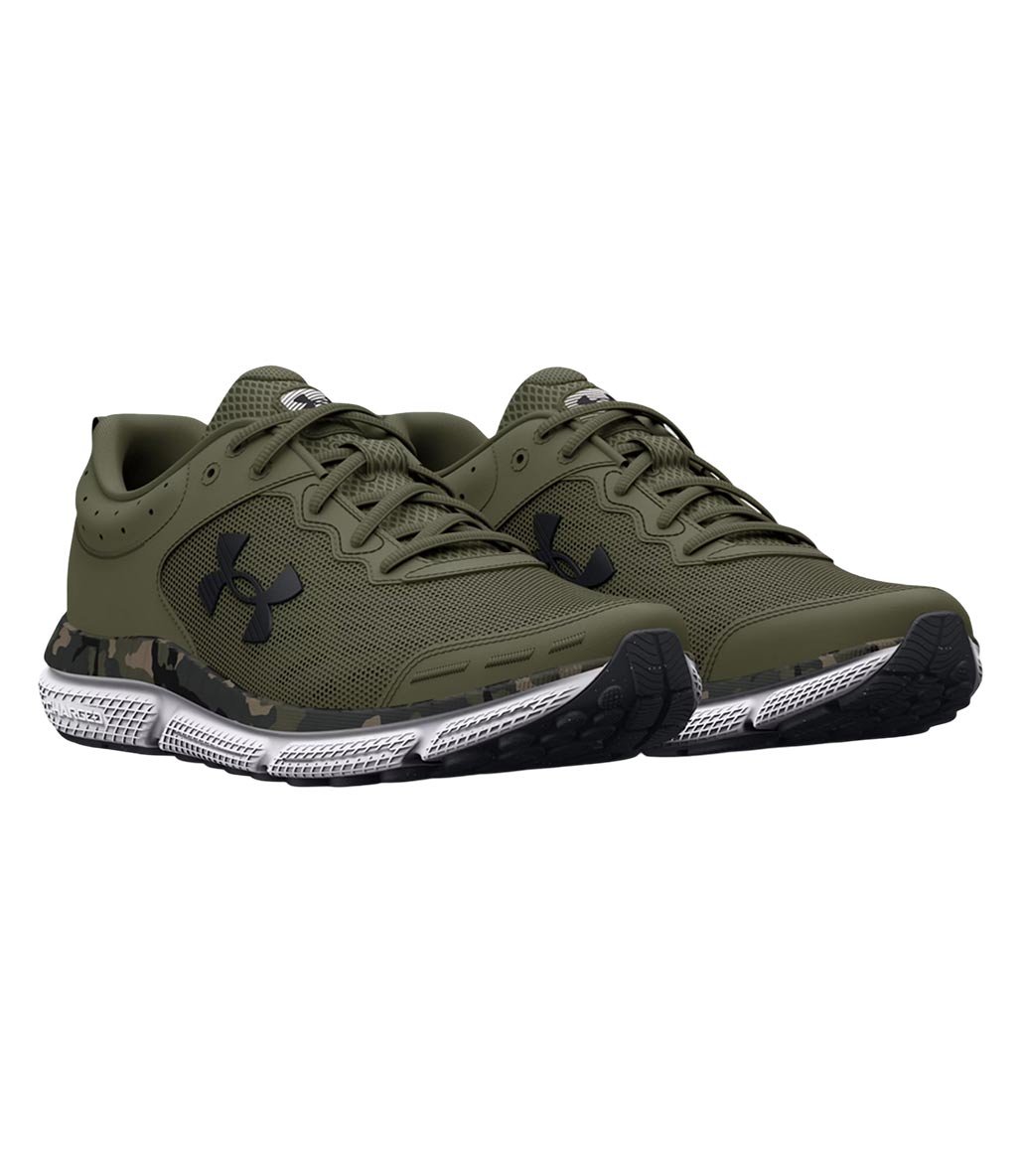 Under Armour Charged Assert 10 Camo Ayakkabı Haki Kamuflaj