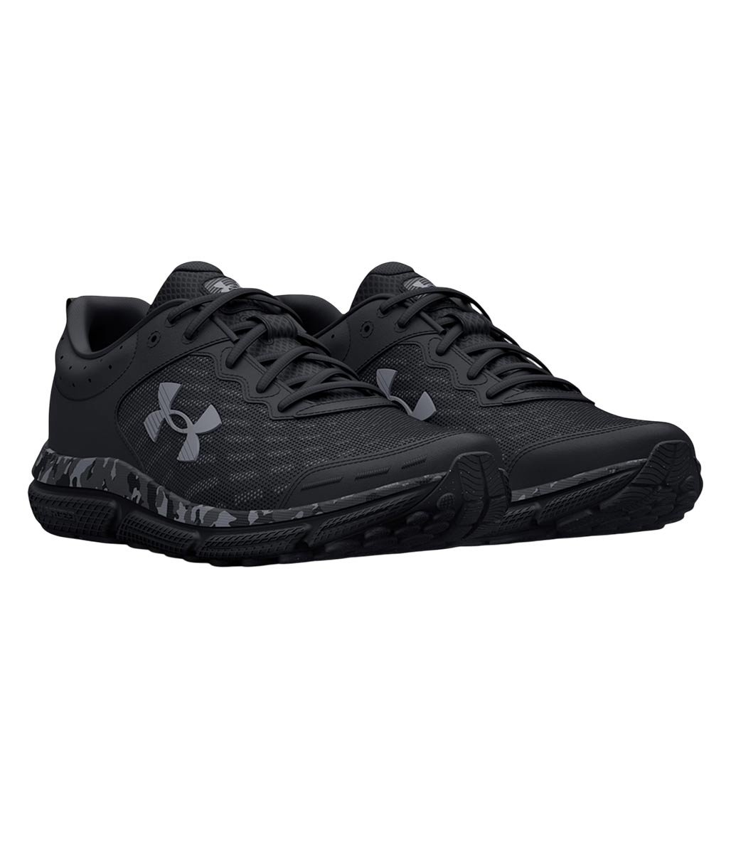 Under Armour Charged Assert 10 Camo Ayakkabı Siyah Kamuflaj