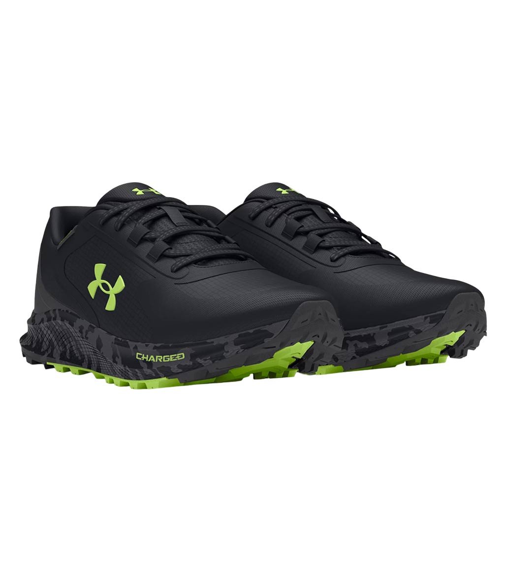 Under Armour Charged Bandit TR 3 StormProof Ayakkabı Siyah Yeşil