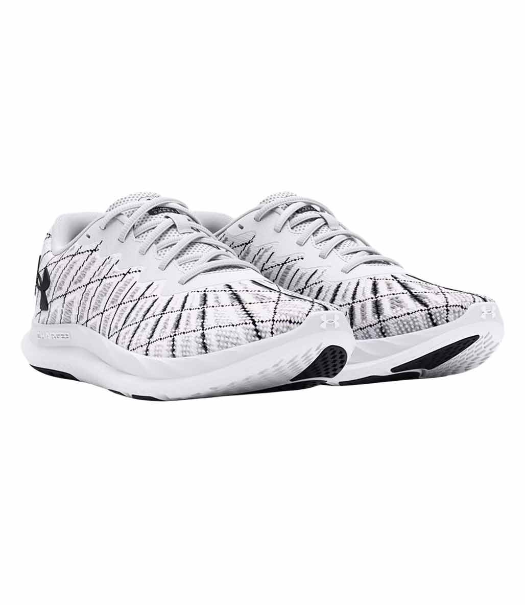 Under Armour Charged Breeze 2 Ayakkabı Beyaz Siyah