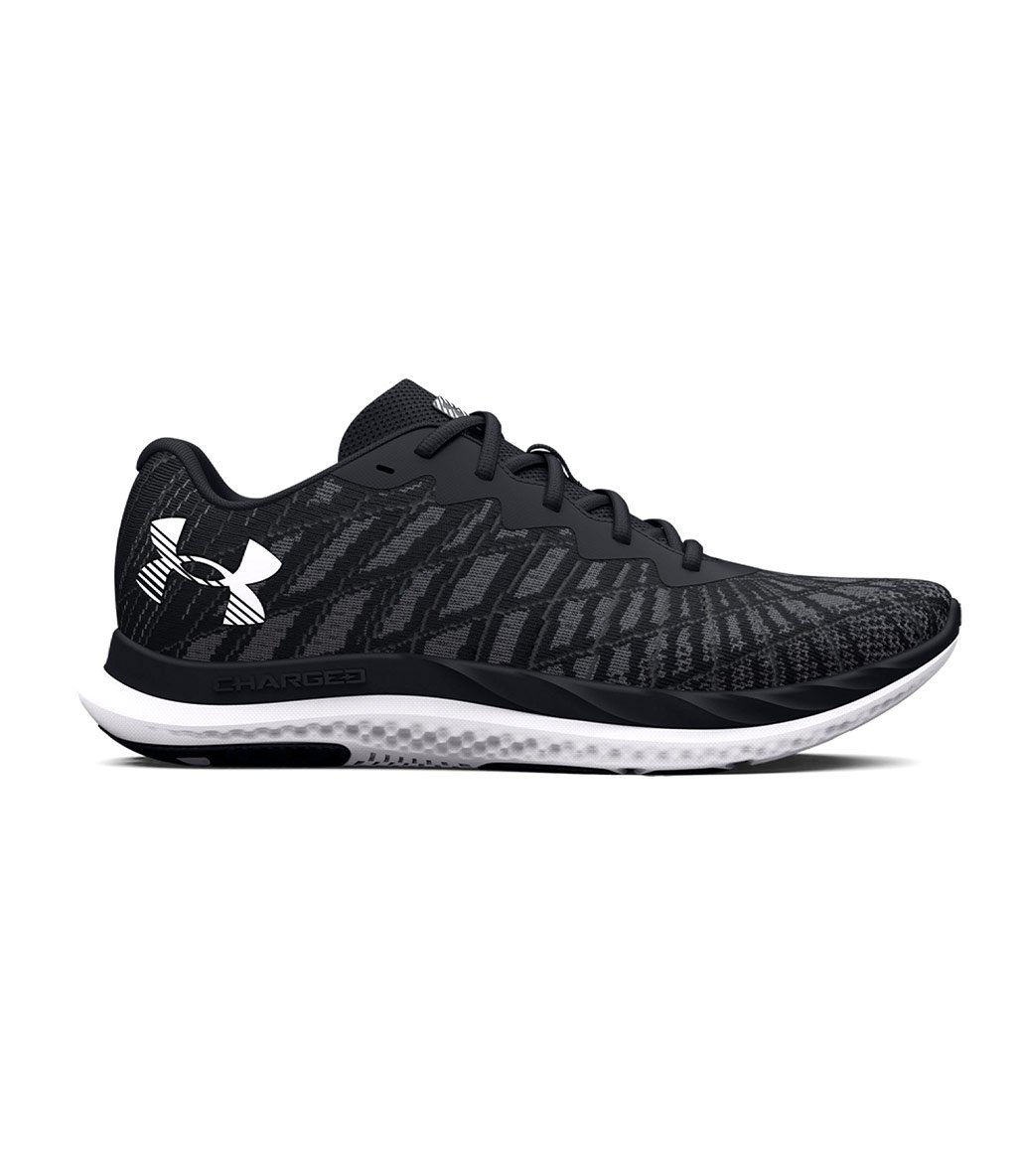 Under Armour Charged Breeze 2 Kadın Ayakkabı Siyah Gri