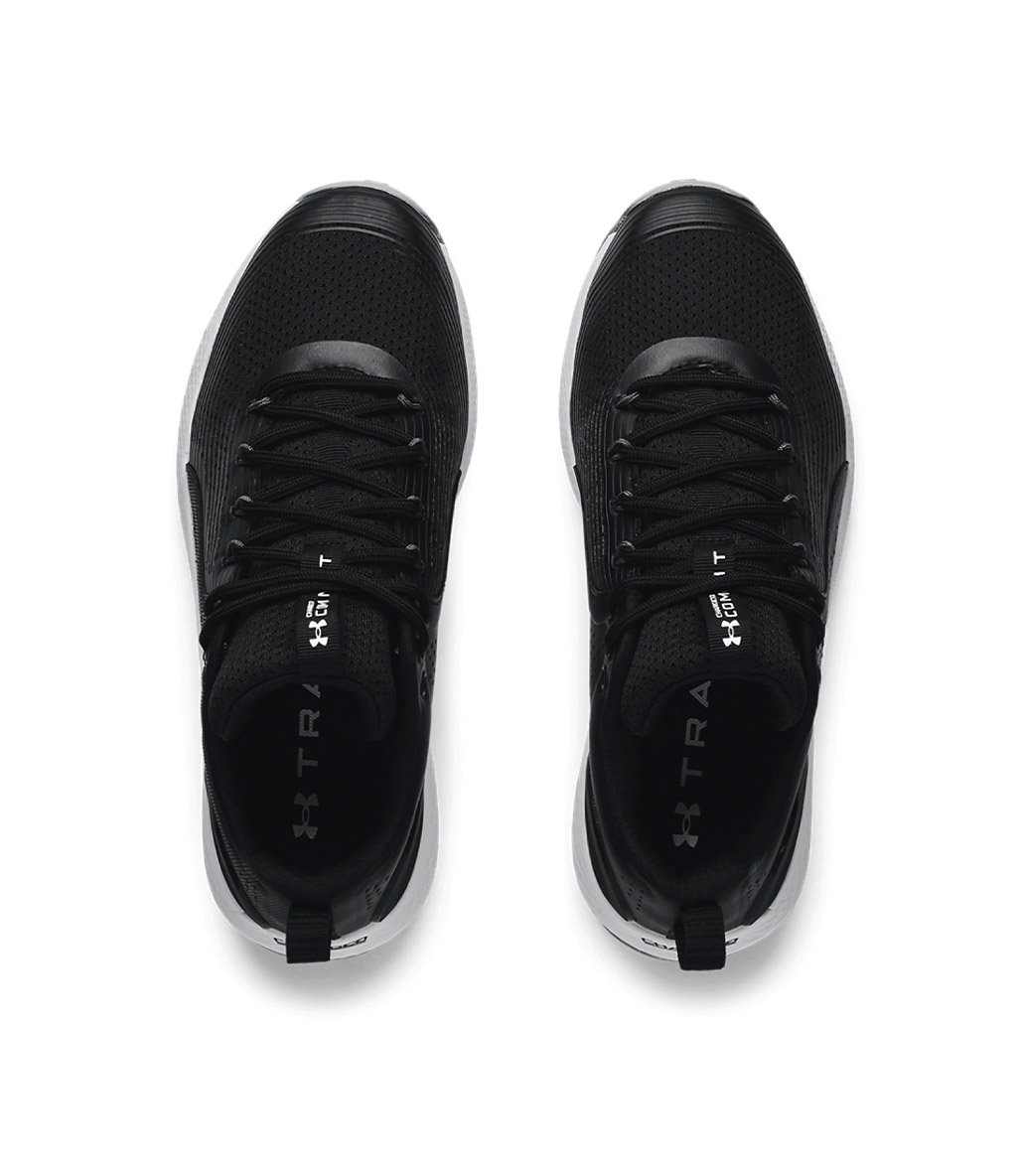 Under Armour Charged Commit TR 3 Ayakkabı Siyah Beyaz