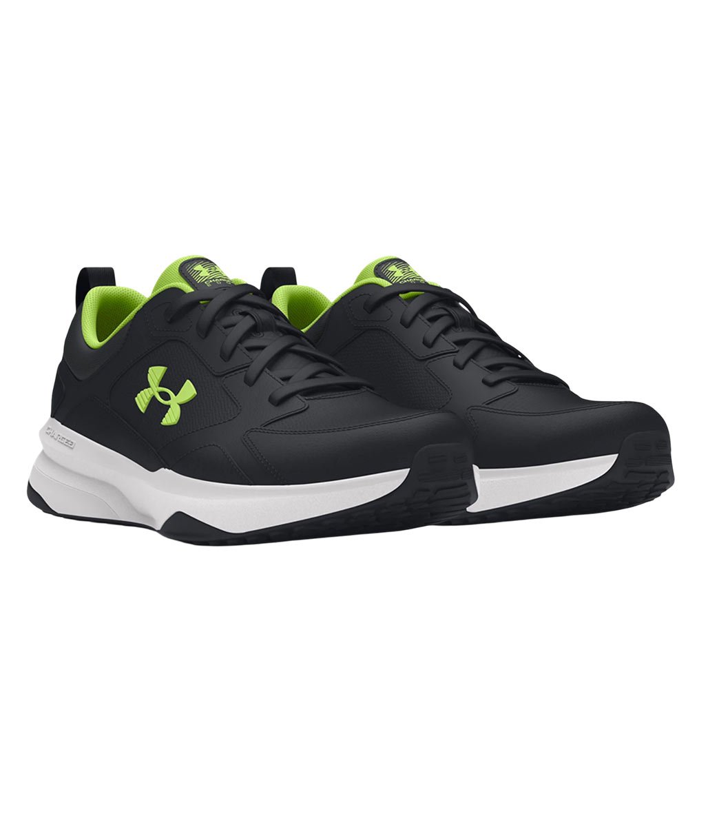 Under Armour Charged Edge Ayakkabı Siyah Yeşil