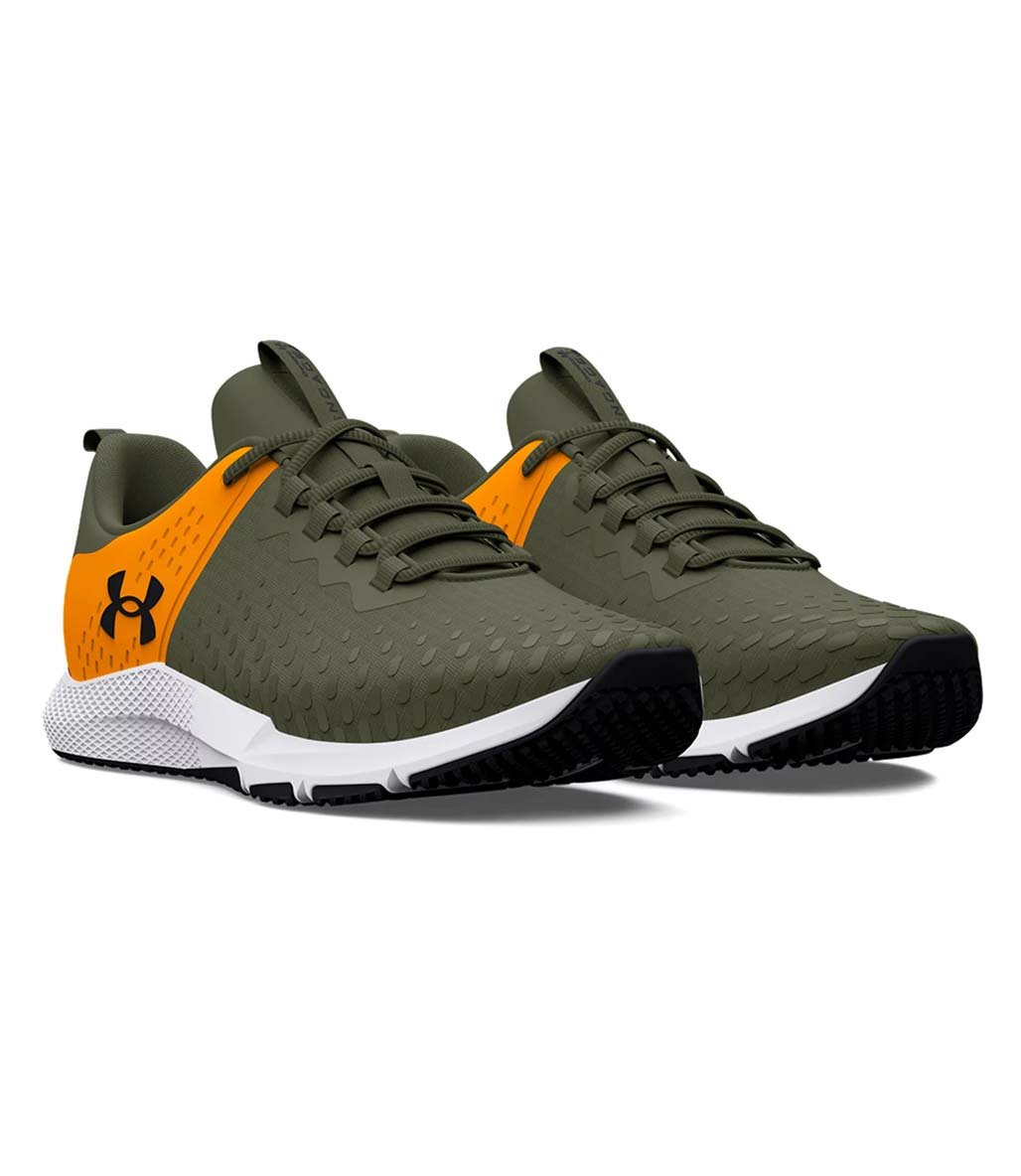 Under Armour Charged Engage 2 Ayakkabı Haki Turuncu