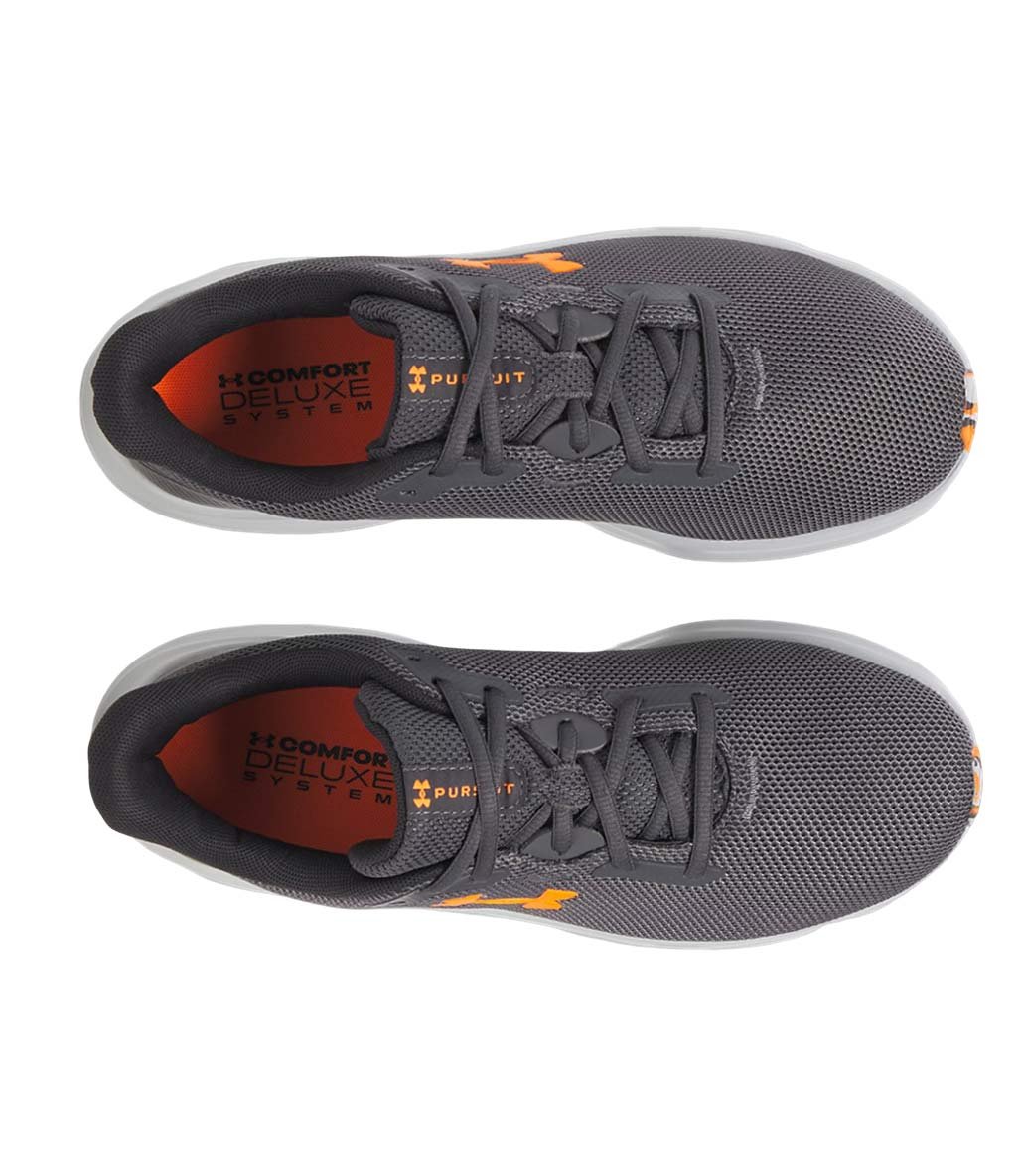Under Armour Charged Pursuit 4 Ayakkabı Gri Turuncu