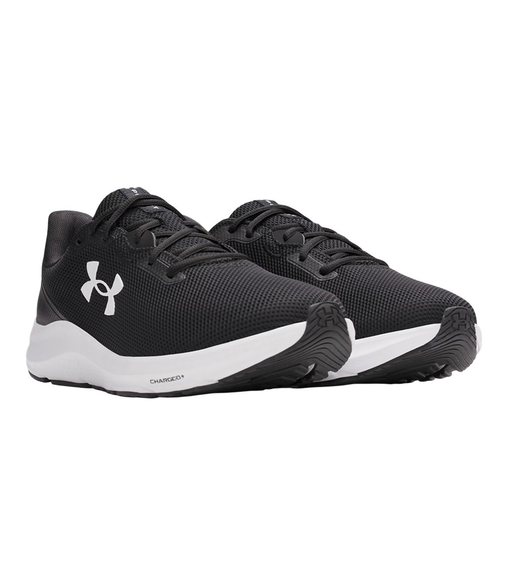 Under Armour Charged Pursuit 4 Ayakkabı Siyah Beyaz