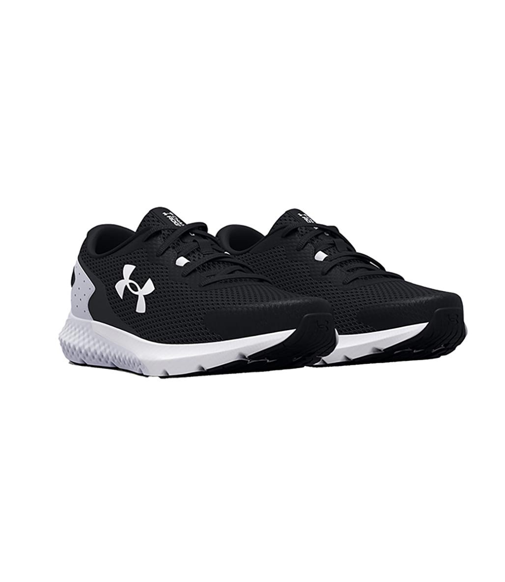 Under Armour Charged Rogue 3 Ayakkabı Siyah Gri