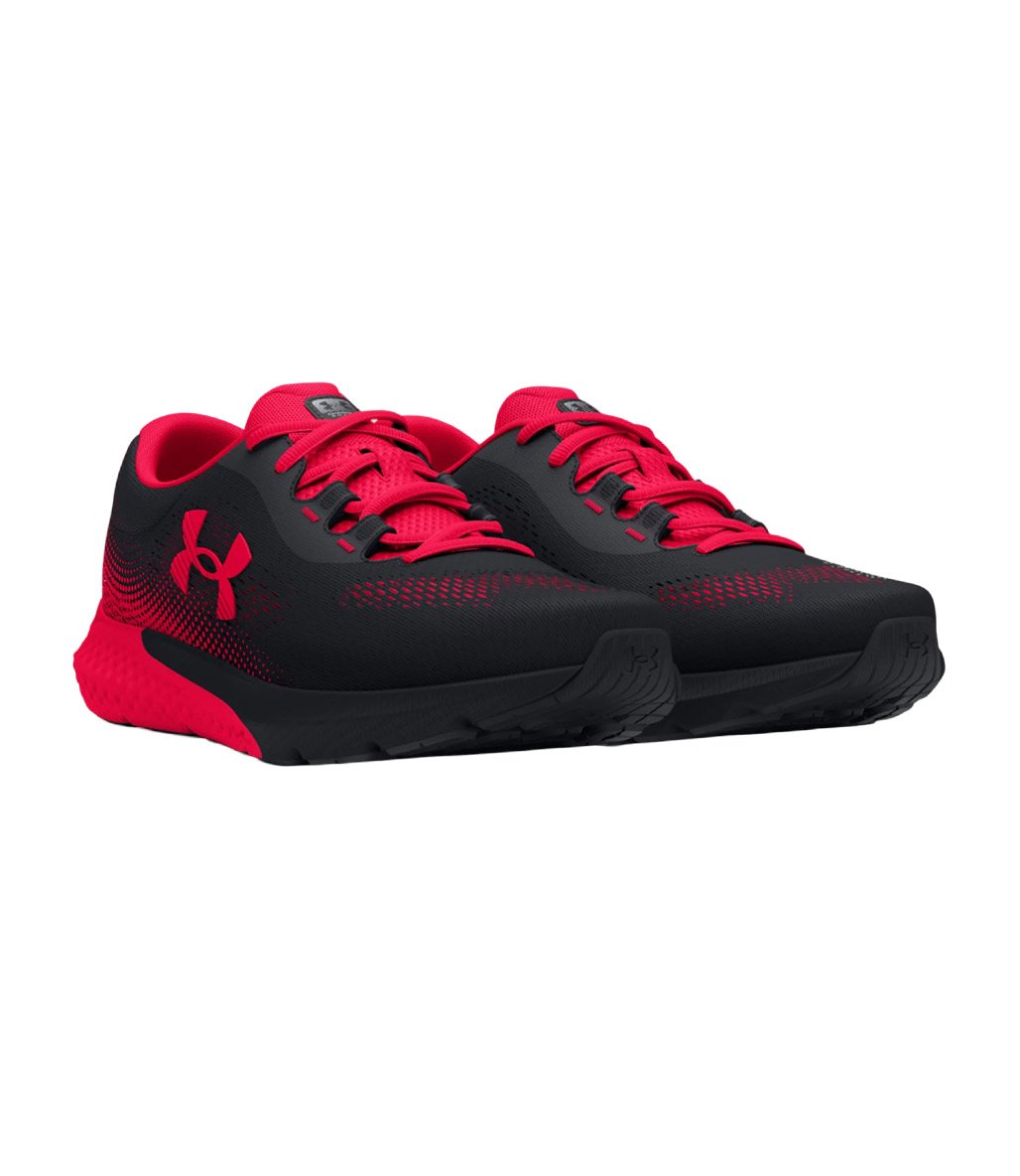 Under Armour Charged Rogue 4 Ayakkabı Siyah Kırmızı
