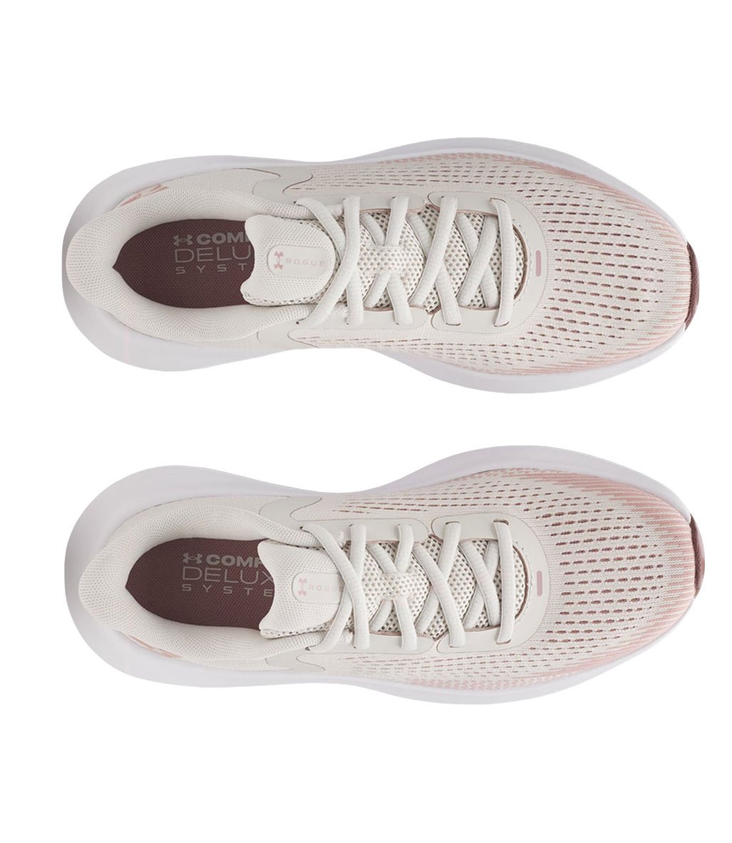 Under Armour Charged Rogue 5 Kadın Ayakkabı Beyaz Pembe
