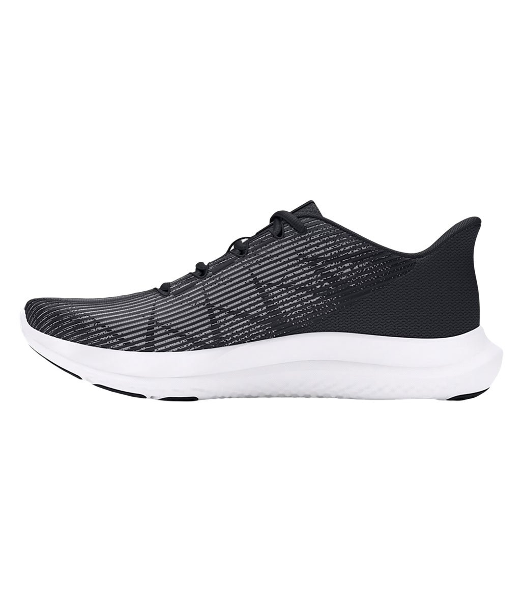 Under Armour Charged Speed Swift Ayakkabı Siyah Beyaz