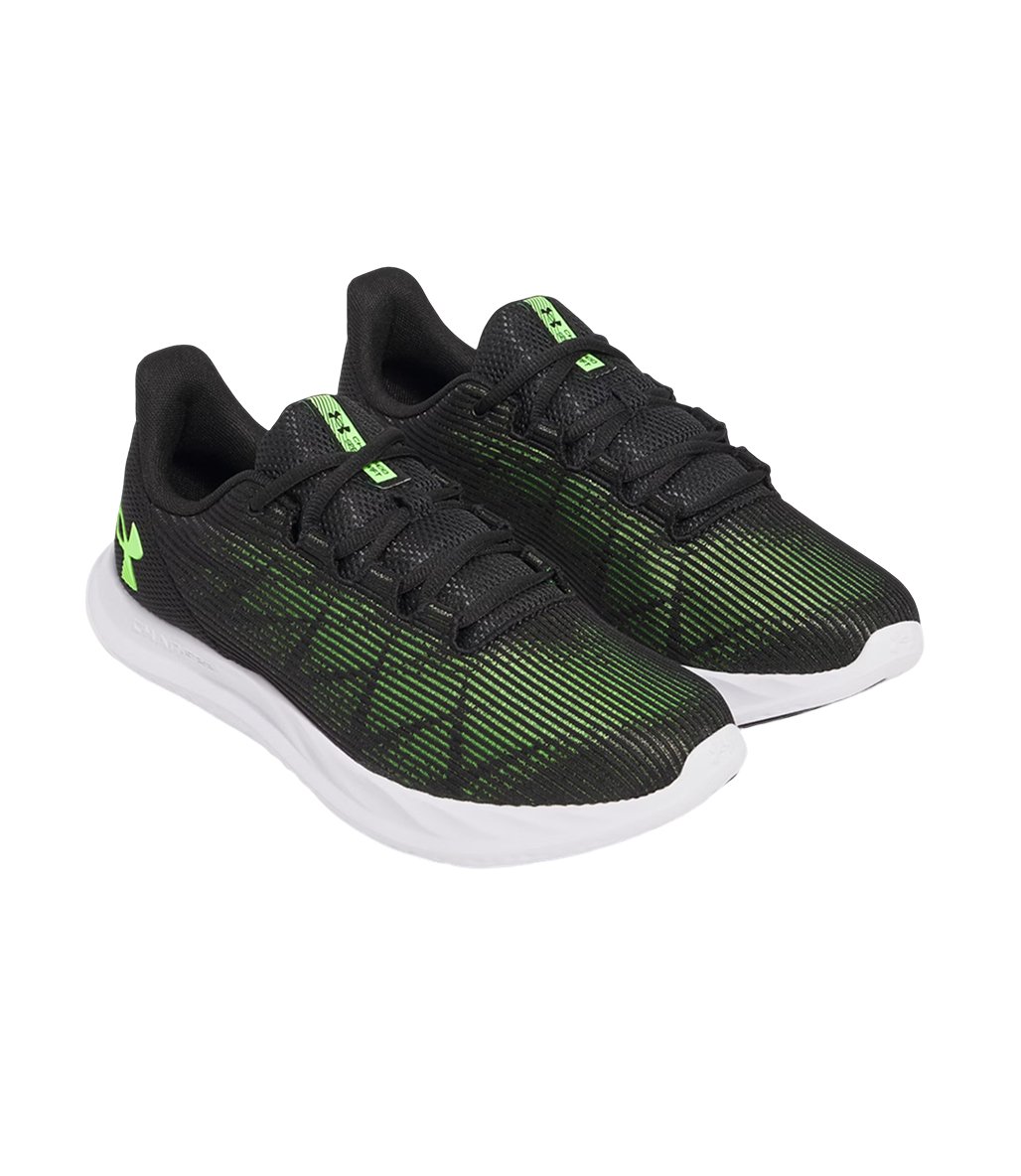Under Armour Charged Speed Swift Ayakkabı Siyah Yeşil