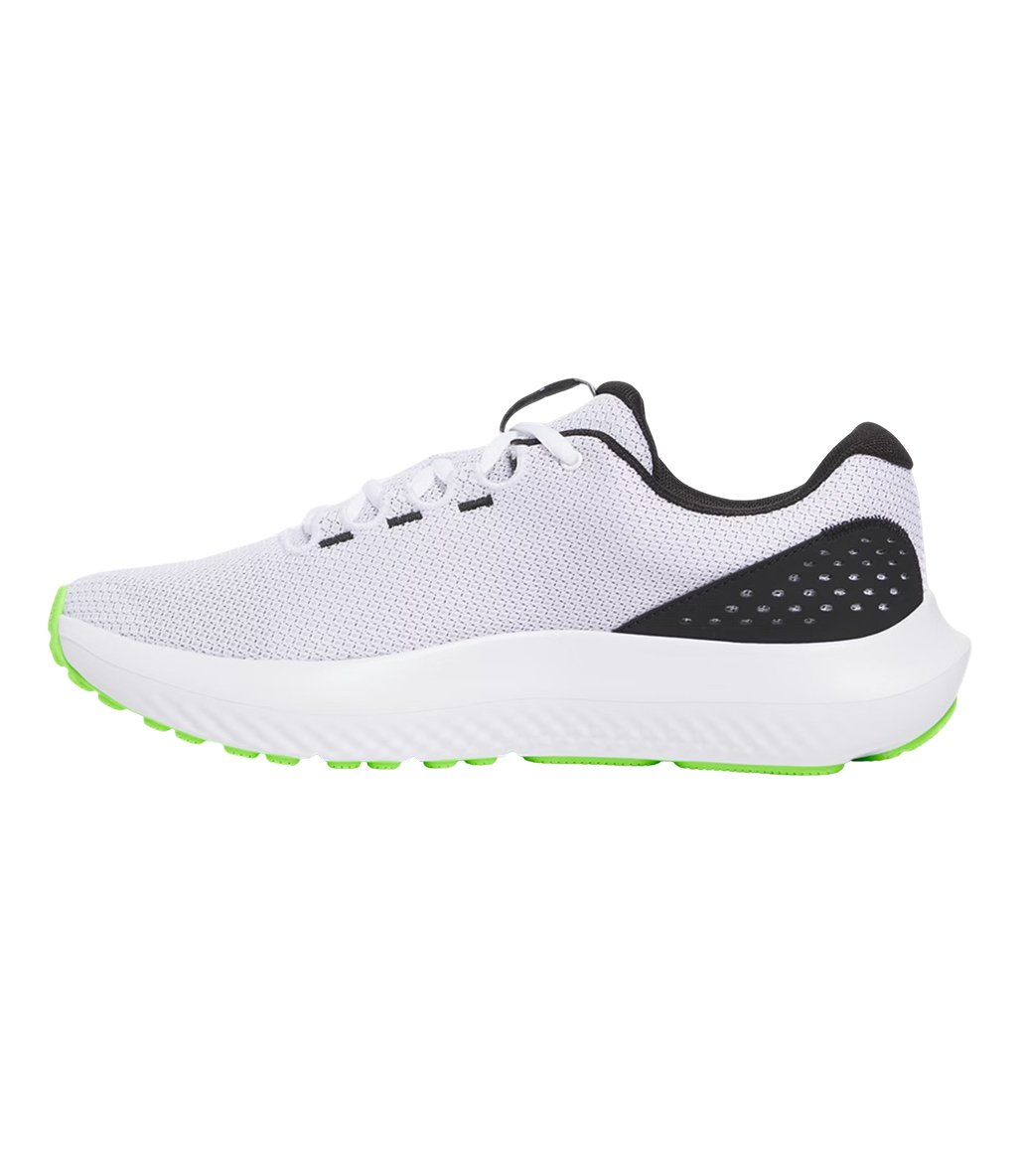 Under Armour Charged Surge 4 Ayakkabı Beyaz Yeşil