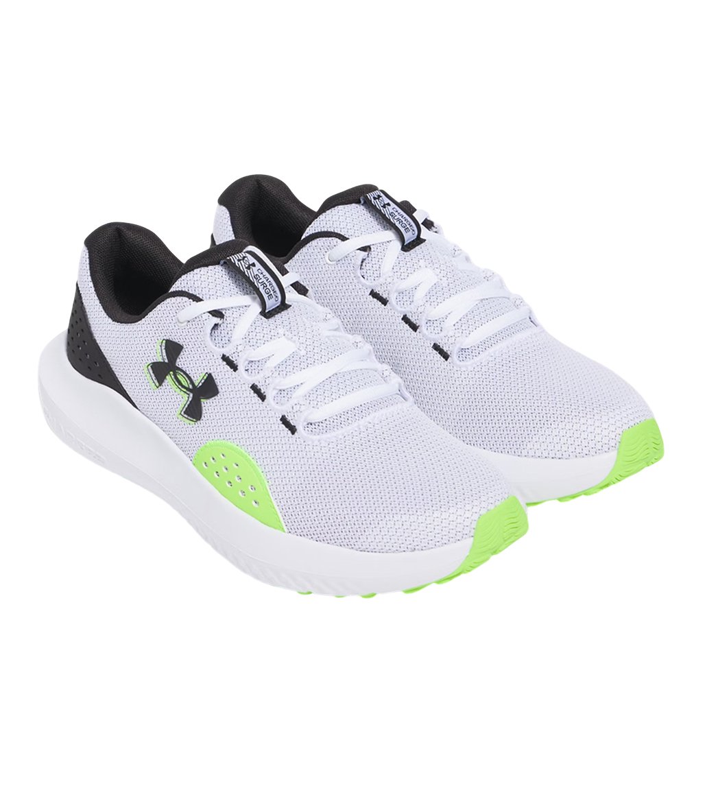 Under Armour Charged Surge 4 Ayakkabı Beyaz Yeşil
