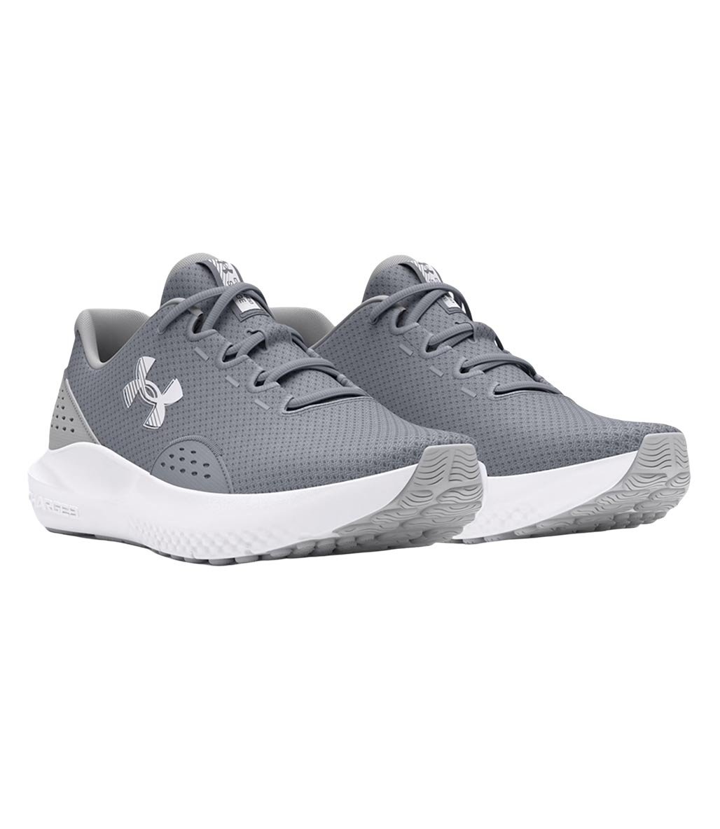 Under Armour Charged Surge 4 Ayakkabı Gri Beyaz