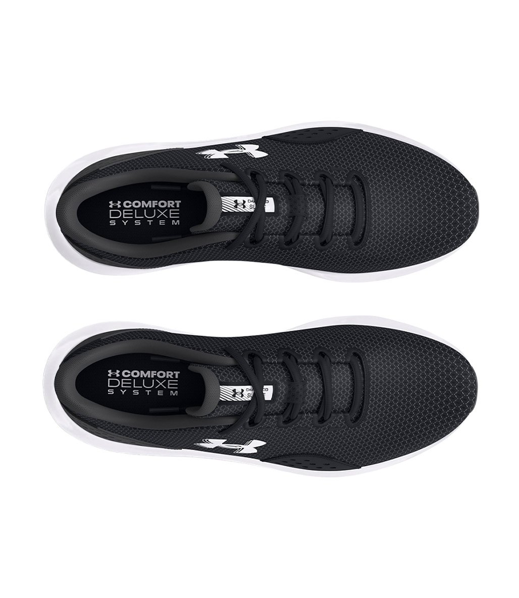 Under Armour Charged Surge 4 Ayakkabı Siyah Beyaz