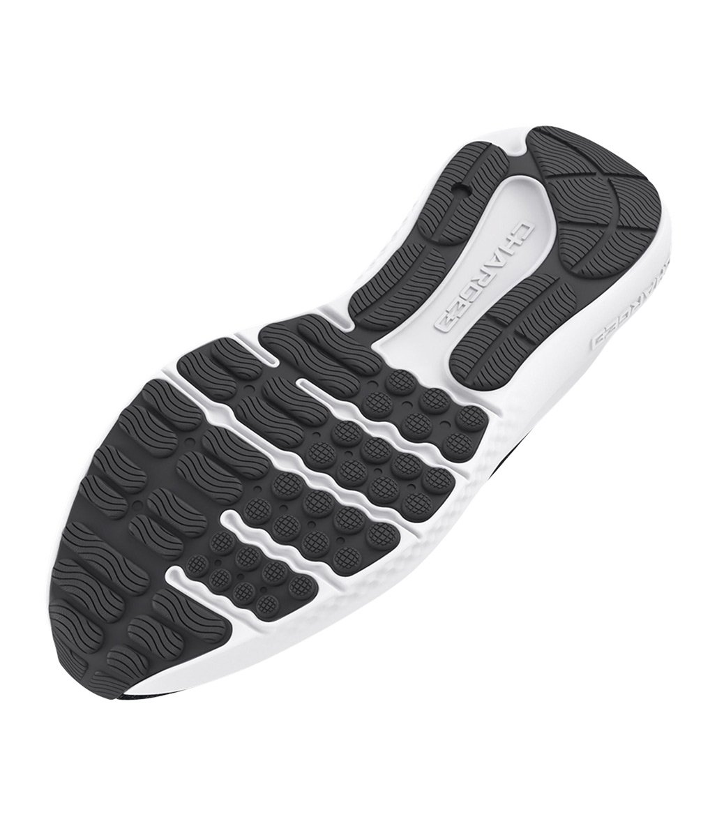 Under Armour Charged Surge 4 Ayakkabı Siyah Beyaz
