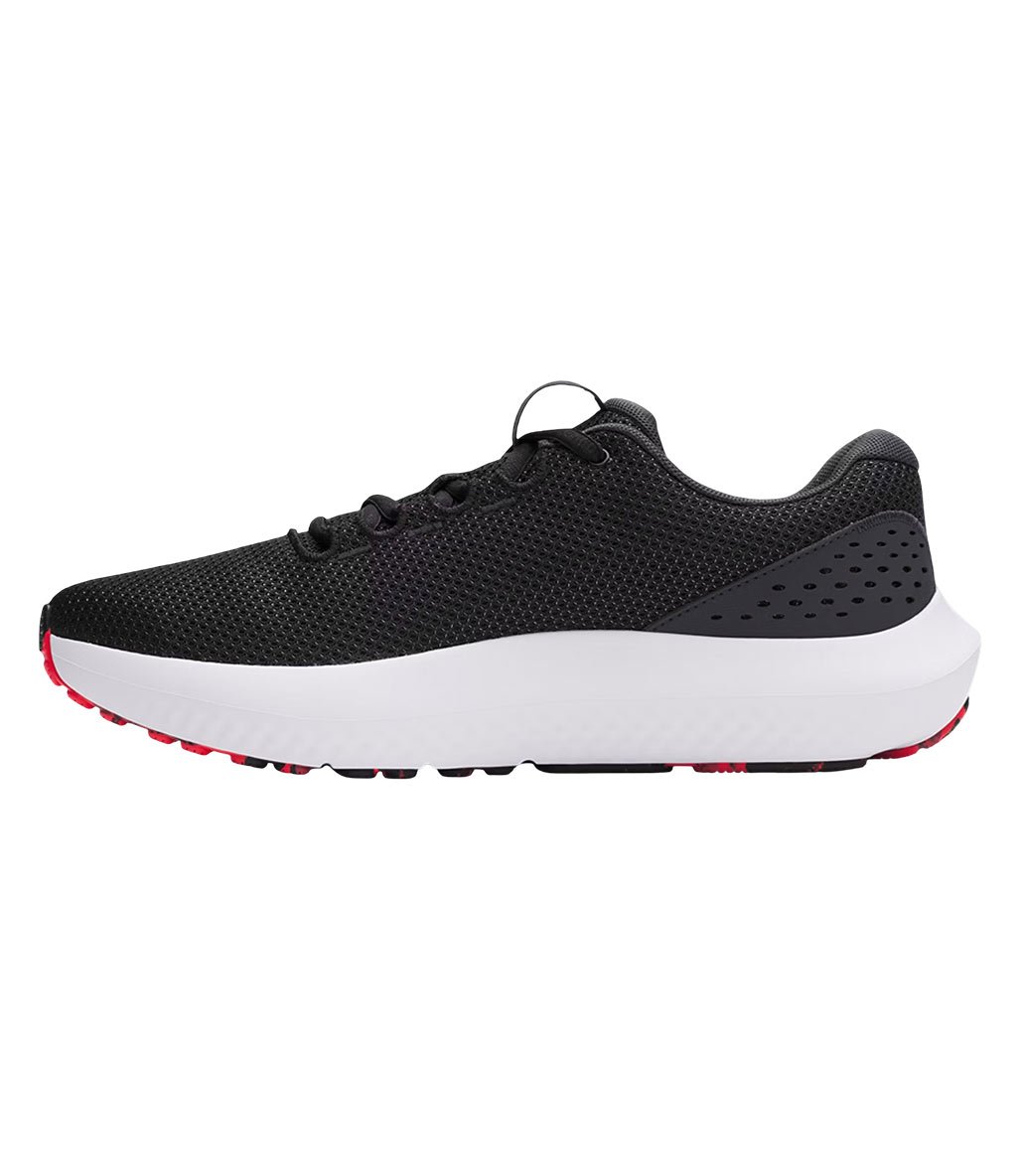 Under Armour Charged Surge 4 Ayakkabı Siyah Kırmızı