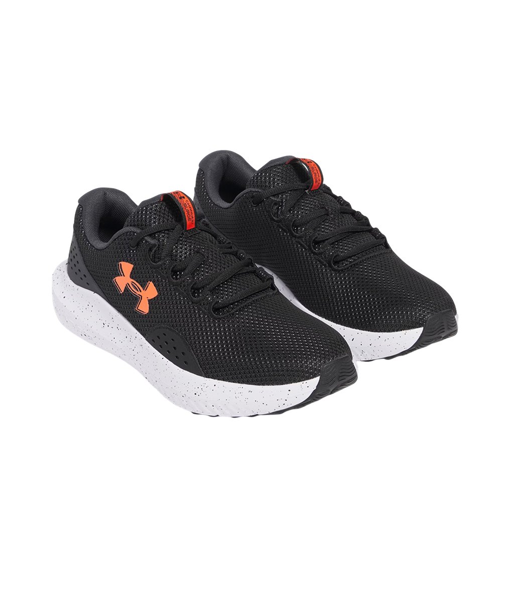 Under Armour Charged Surge 4 Ayakkabı Siyah Turuncu