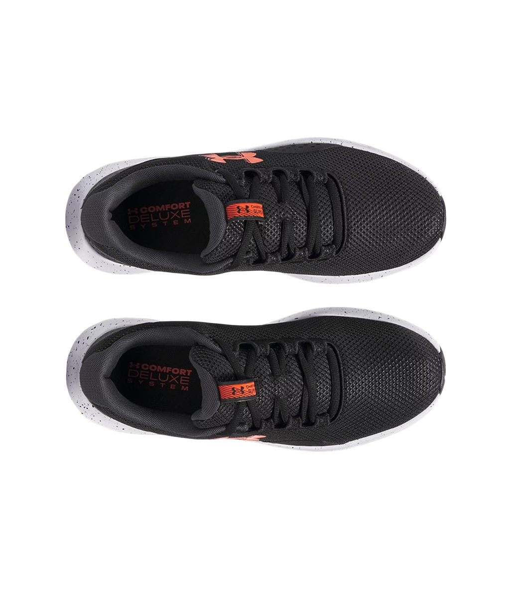 Under Armour Charged Surge 4 Ayakkabı Siyah Turuncu