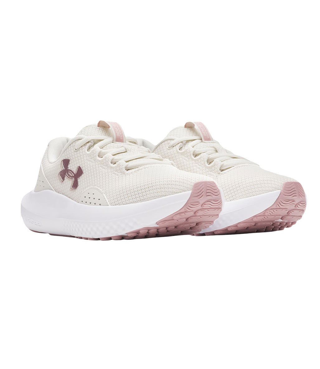 Under Armour Charged Surge 4 Kadın Ayakkabı Beyaz Pembe