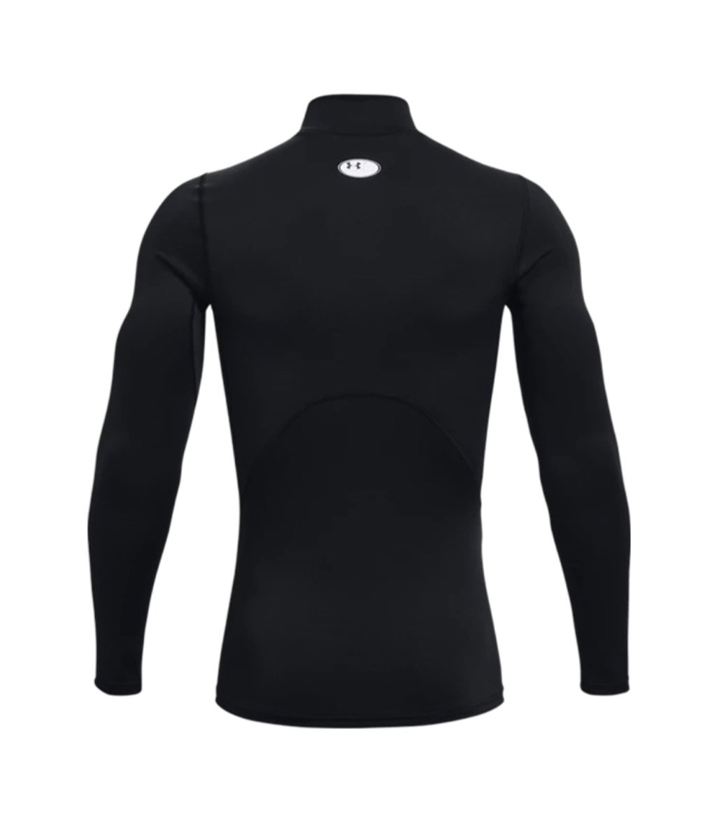 Under Armour ColdGear Compression Mock Uzun Kollu T-Shirt Siyah