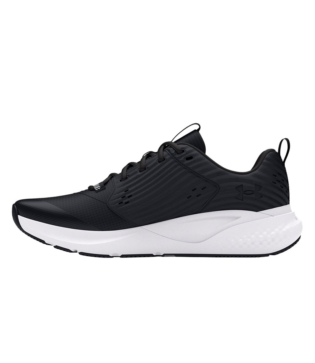 Under Armour Commit 4 Training Ayakkabı Siyah Beyaz