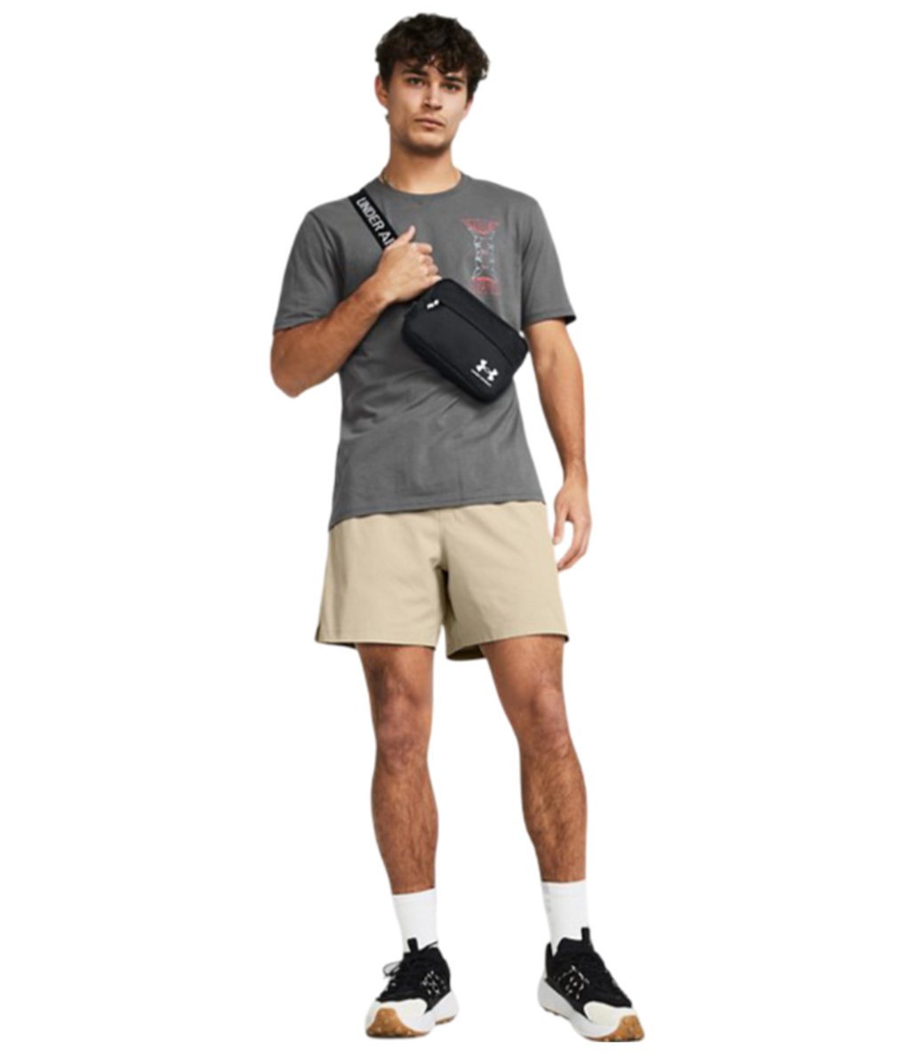 Under Armour Dusk To Dawn Skull Kısa Kollu T-Shirt Gri