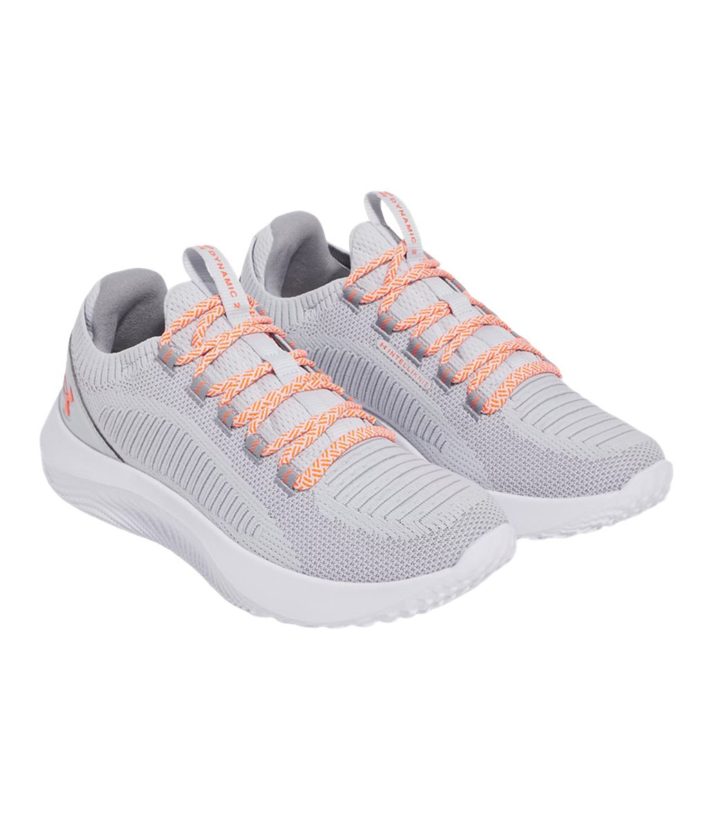 Under Armour Dynamic 2 Ayakkabı Gri Turuncu