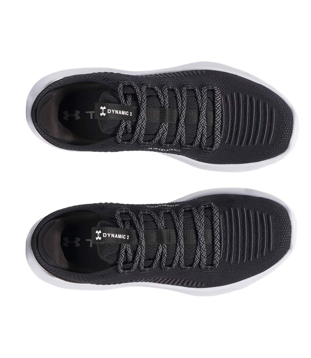 Under Armour Dynamic 2 Ayakkabı Siyah Beyaz