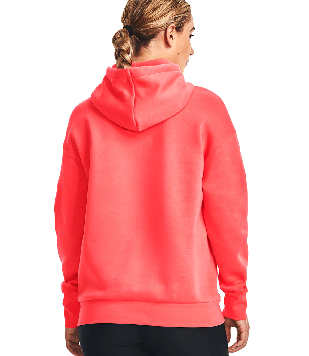 Under Armour Essential Fleece Kadın Kapüşonlu Sweatshirt Pembe