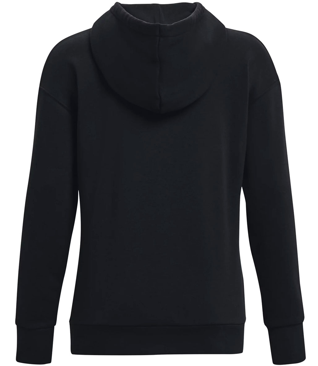 Under Armour Essential Fleece Kadın Kapüşonlu Sweatshirt Siyah