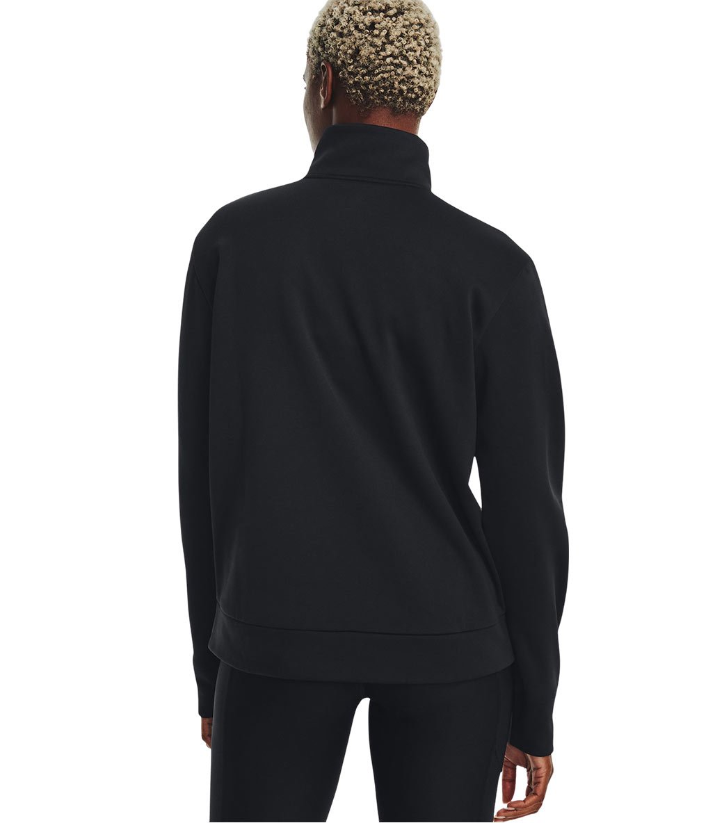 Under Armour Fleece 1/4 Fermuarlı Kadın Sweatshirt Siyah