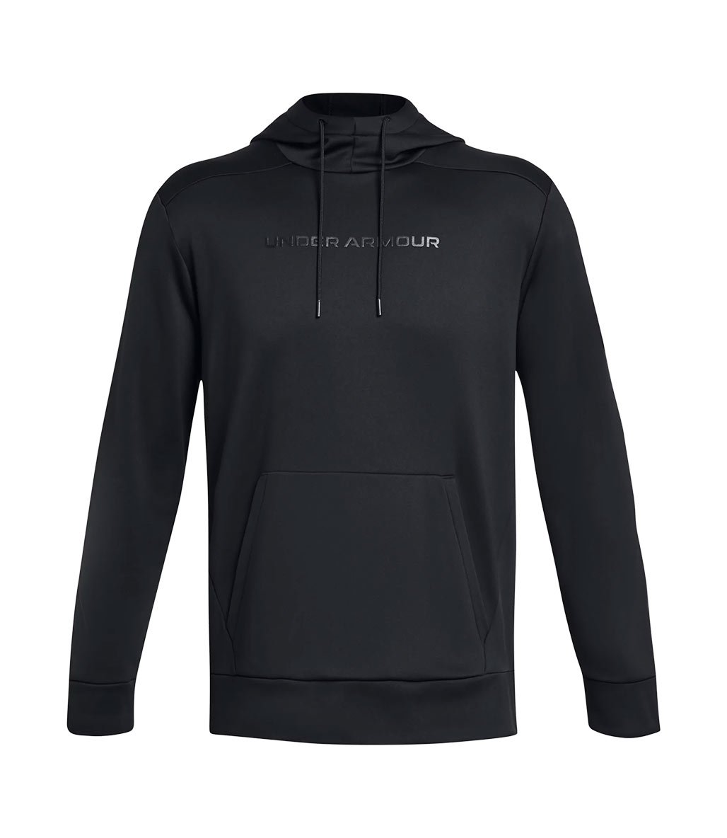 Under Armour Fleece Graphic Kapüşonlu Sweatshirt Siyah
